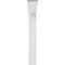 Ekena Millwork Hamilton Steel Bracket, Hammered White 2"W x 14"D x 14"H BKTM02X14X14HAHWH - alternate 2